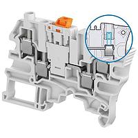 Entrelec - TE Connectivity ZS6-S-4S-T2 Disconnect Terminal Block Aut SNK Screw