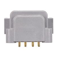 Amphenol SINE Systems ATF13-08PA-BM11 Headers 8Pin A Key Screw Boss Gold