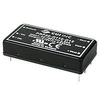 CUI Inc PRF20-Q110-S15N Isolated dc-dc isolated, 20 W, 43-160 Vdc input, 15 Vdc, 1330 mA, single regulated output, DIP, neg logic