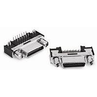 3M Electronic Solutions Division 12226-5150-00PL Micro-D D-Sub Connectors 0.8mm 26P R/A RECEPT