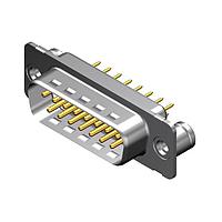 Molex / FCT 173109-2455 D-Sub Connectors - Standard Density FCT DSUB STR PC PLG 15 PN W/CLINCH