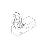 Molex 1301792113 Cable Mounting & Accessories LA - UPPER SHACKLE - NUT & COTTER - STD