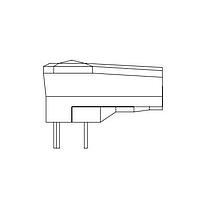 Kobiconn 161-RB011-EX Plugs CCTV Conn 0.5A/30VDC R/A Male Type