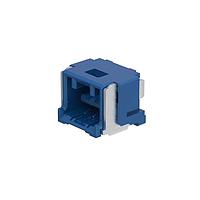 Molex 502585-0374 Receptacle 1.5 W/B Sgl RA Rec 3Ckt Blu