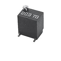 Nidec Components ST-7EB504 Gull-Wing Terminal Trimmer 500 KW 7mm SMD multi turn Gull wing, top adj.