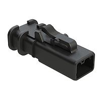 Amphenol SINE Systems ATP06-2S-OMRDBLK Connectors 2 POS PLUG, SKT, REDUCED DIA,