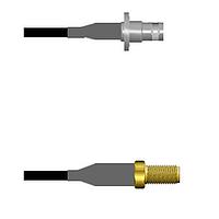 Amphenol Custom Cable Q-0802Z0008036i RF Cable Assemblies BNC-SJB/SMA-SJ RG58 36I