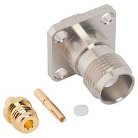 Amphenol RF 122389 Connectors TNC PANEL JACK .085 SEMI RIGID