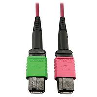 Tripp Lite N846D-01M-16BMG Fiber Optic Cables 1M 16STRD MPO/APC OM4FIBCBL