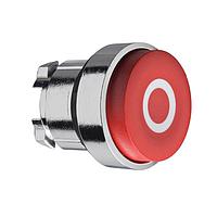SCHNEIDER ZB4BL432 Head NON-ILLUM EXTENDED RED WITH WHITE O