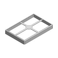 Masach Tech MS501-10F-NS EMI/RFI Shield Frame, Two-Piece 50.1 x 33.9 x 5.3mm Two-piece Drawn-Seamless RF Shield/EMI Shield FRAME (Nickel-Silver)