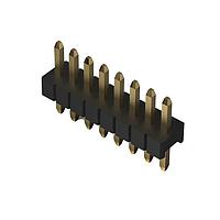 GCT (Global Connector Technology) BD020-07-A-J-0350-0300-L-G Headers 07w, 1.27mm Pitch Pin Hdr, SIL, TH, Vert , GF, Box