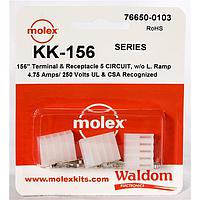 Molex 76650-0103 Connector Kits KK-156 Connector Kit Rec no rmp term 5Ckt