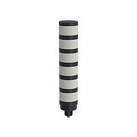 Banner Engineering TL70DXN2ROYGBWQ Tower Lights TL70 Wireless Tower Light, 2.4 GHz, Black Housing: 6-Color Indicator; Voltage: 12-30 V dc; Environmental Rating: IP65; Colors: Red Orange Yellow Green Blue White; 8-pin M12 Integral QD