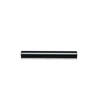 Bud Industries H-9180-B Handles 4" Mounting Center Handle, Aluminum/Black Trim