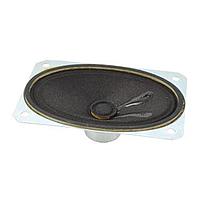 Same Sky (formerly CUI Devices) GA0929 Electromagnetic speaker, 62 x 91 mm oval, 28 mm deep, paper, alnico, 1 W, 8 ohm, 320 Hz