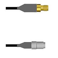 Amphenol Custom Cable Q-70066000M144i RF Cable Assemblies SMA-SJ/10/23-SP LMR24 144I
