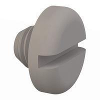 Essentra Components 012528P018 Pan Slotted Pan Slotted Screw, 1/4-28 Thread, 3/16 Lg