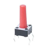 E-Switch TL1105KF250R Tactile Switch Thru hole 6mmx6mm SPST-NO 0.05A 50V