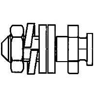 AMP Connectors - TE Connectivity 5206514-7 D-Sub Tools & Hardware SLIDING LOCKPOST KIT