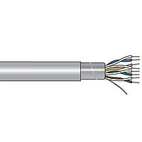 Alpha Wire 6087C SL005 Multi-Conductor Cables 24 AWG, 7 Pair Communication Cable, Shielded, 100 ft  - Slate