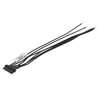 Molex 219657-2062 Discrete Wire Pico-Lock F-S OTS Cbl Assy SR 150mm Au 6Ckts Blk