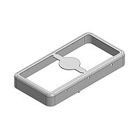 Masach Tech MS511-10F-NS EMI/RFI Shield Frame, Two-Piece 51.1 x 25.7 x 6.5mm Two-piece Drawn-Seamless RF Shield/EMI Shield FRAME (Nickel-Silver)