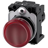 SIEMENS 3SU12016AC201AA0 Compact INDICATOR LIGHT. RED