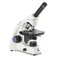 Euromex MB.1651 MicroBlue monocular microscope (WF 10x/18, achromatic 4/10/S40/S60x)