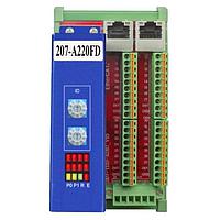 iBASE Technology 207-A220FD Analog Input Modules 8-channel Analog Input (AI) slave module, Analog Input (AI) w. 10V with the pluggable terminal block.
