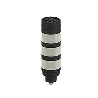 Banner Engineering TL50BGRKQ Tower Lights Tower Light IO-Link Series: 3-Color Indicator; Voltage: 12-30 V dc; Environmental Rating: IP67; Colors: Blue Green Red; 4-pin M12 Integral QD