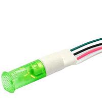 Mallory Sonalert FL1P-8QW-D-ERG12V Panel Lights LED RG 8MM SNAP 12VAC/DC