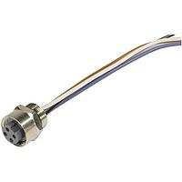 HARTING 21043162401 Ethernet Cables / Networking Cables 7/8" 4PIN FML STRT RECEPTACLE