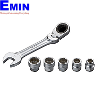 KTC TBZ1406 Flex Short Ratchet Combination Wrench Set (7pcs)