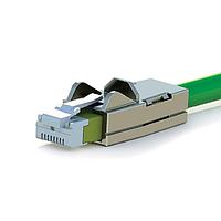 Yamaichi Electronics Y-CONCOVER-20-TC-Y Modular Connectors / Ethernet Connectors Y-Con IP20 RJ45 PLUG EMI METAL COVER