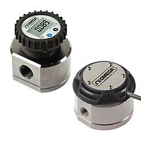 OMEGA FPD3206 Threaded and Flanged 316SS Positive Displacement Flow Meters (1 1/2 in, NPT Female, 2.6 GPM, Amplified Square Wave)