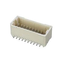 Harwin M40-3021046R Headers & Wire Housings 10+10 Pos. Male DIL Vertical SMT Conn. (T+R)