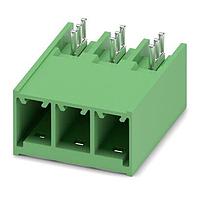 PHOENIX CONTACT 1055247 Headers & Wire Housings PCB header nominal cross section: 6 mm color: green nominal current: 41 A rated voltage (III/2): 630 V contact surface: Tin type of contact: Male connector Number of potentials: 3 Number of rows: 1 Number of positions per row: 3 number of c