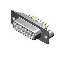 Molex 173109-1150 D-Sub Connectors - Standard Density FCT DSUB STR PC RCPT 09 PN W/CLINCH