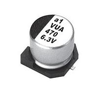 Lelon VUA470M1VTR-0806 Aluminum Capacitors SMD (Chip), High Temperature 35 Volts 47uF 20% 8x6.5