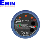 CEM DT-906A Socket Polarity and Earth Leakage Tester