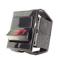 Carling Technologies LTGMO501-TB-B-R/24V Mini Tippette Rocker Switch LTGMO501TBBR/24V