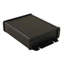 Hammond Manufacturing 1457L1202BK PC Board w/Flanged Ends 4.73x1.26x4.1" Black