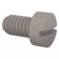 Essentra Components 010832F028 Machine Screw Fillister Slotted Screw, #8-32 Thread, 9/32 Lg