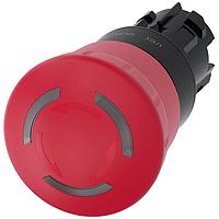 SIEMENS A6X30137587 Emergency Stop ILL. EM. STOP MUSHR. PUSHBUTTON.40MM.RED