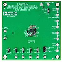 Analog Devices EVAL-LT8692S-AZ Voltage Regulator - Switching Regulator 42V/2A + 3  8V/1A, 2MHz Quad Monolithic Synchronous Step-Down Regulator