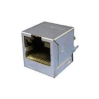 Amphenol Commercial Products RJE741881411A Modular Mod Jack 1 Port 8P8C Shielded Vert Keyed