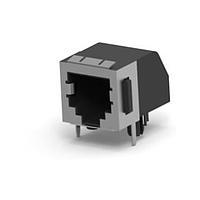 AMP Connectors - TE Connectivity 5555140-6 Modular Connectors / Ethernet Connectors MJ,LPF,R/A,6P/6C,PNL SHLD,GRD,TUBE