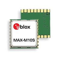 u-blox MAX-M10M-00B GPS Modules u-blox M10 GNSS module ROM, XTAL, 1.8/3V LCC, 9.7x10 mm, 500 pcs/reel