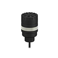Banner Engineering TL50CRAQ Tower Lights Compact Tower Light: 1-Color Audible Indicator; Voltage: 12-30 V dc or 24 V ac; Environmental Rating: IP50; Input: Bimodal; Colors: Red; M12 Integral QD